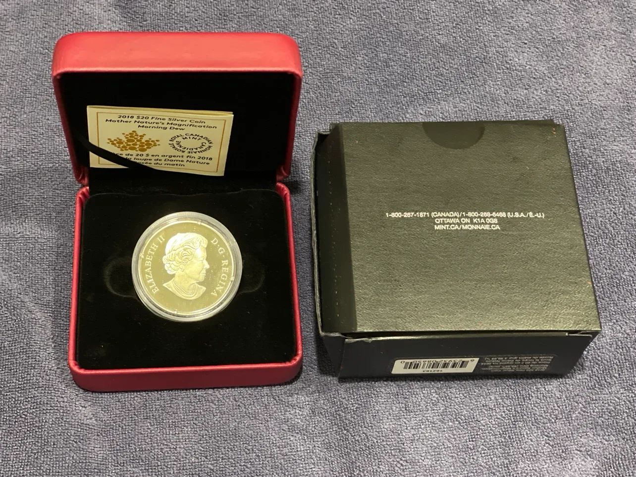 2018 $20 Fine Silver Coin - MNM: Morning Dew - photo 3