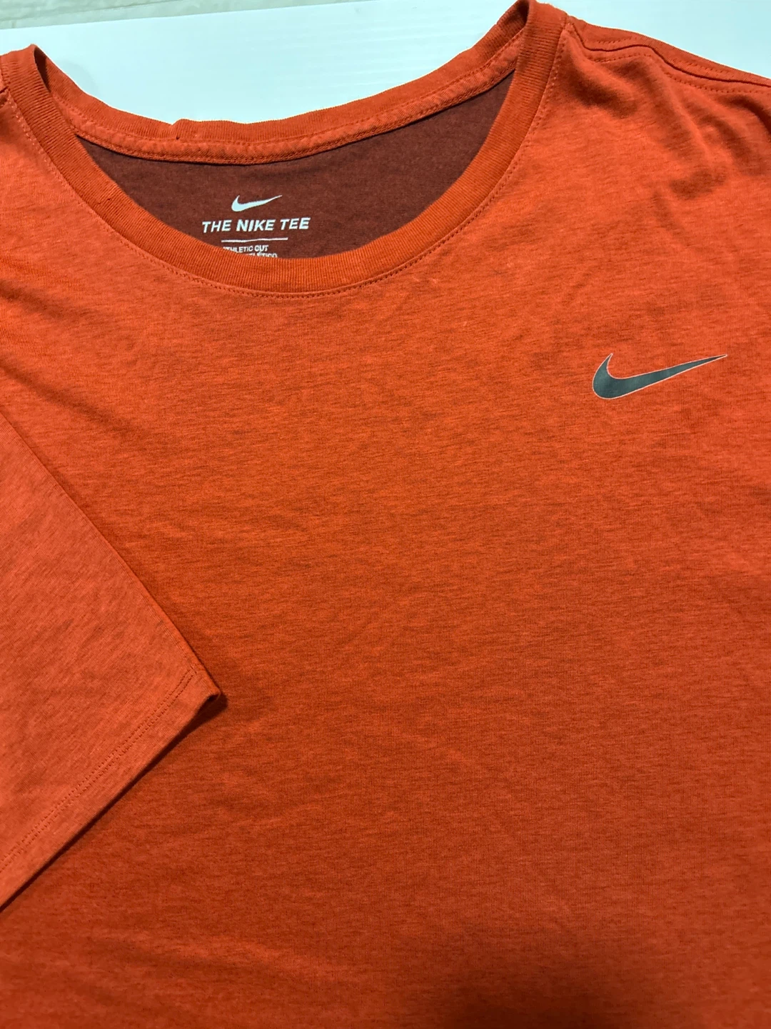 Nike Dri-FIT Orange T-Shirt 4XLT - photo 3