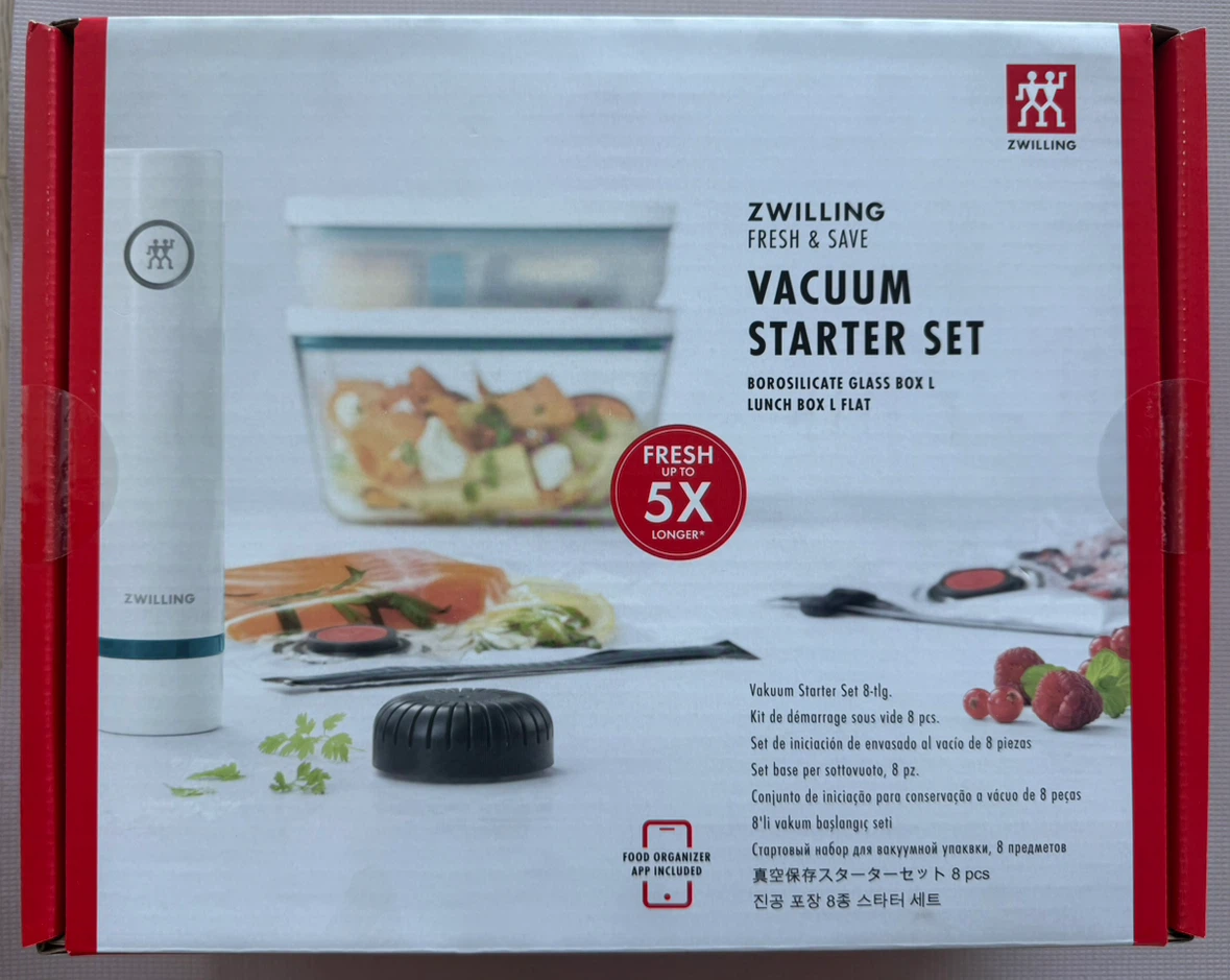 Zwilling Fresh & Save Vacuum Starter Set 8-Piece