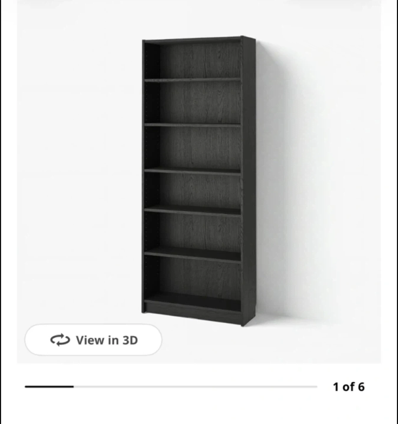 IKEA BILLY Bookcase with height extension unit
