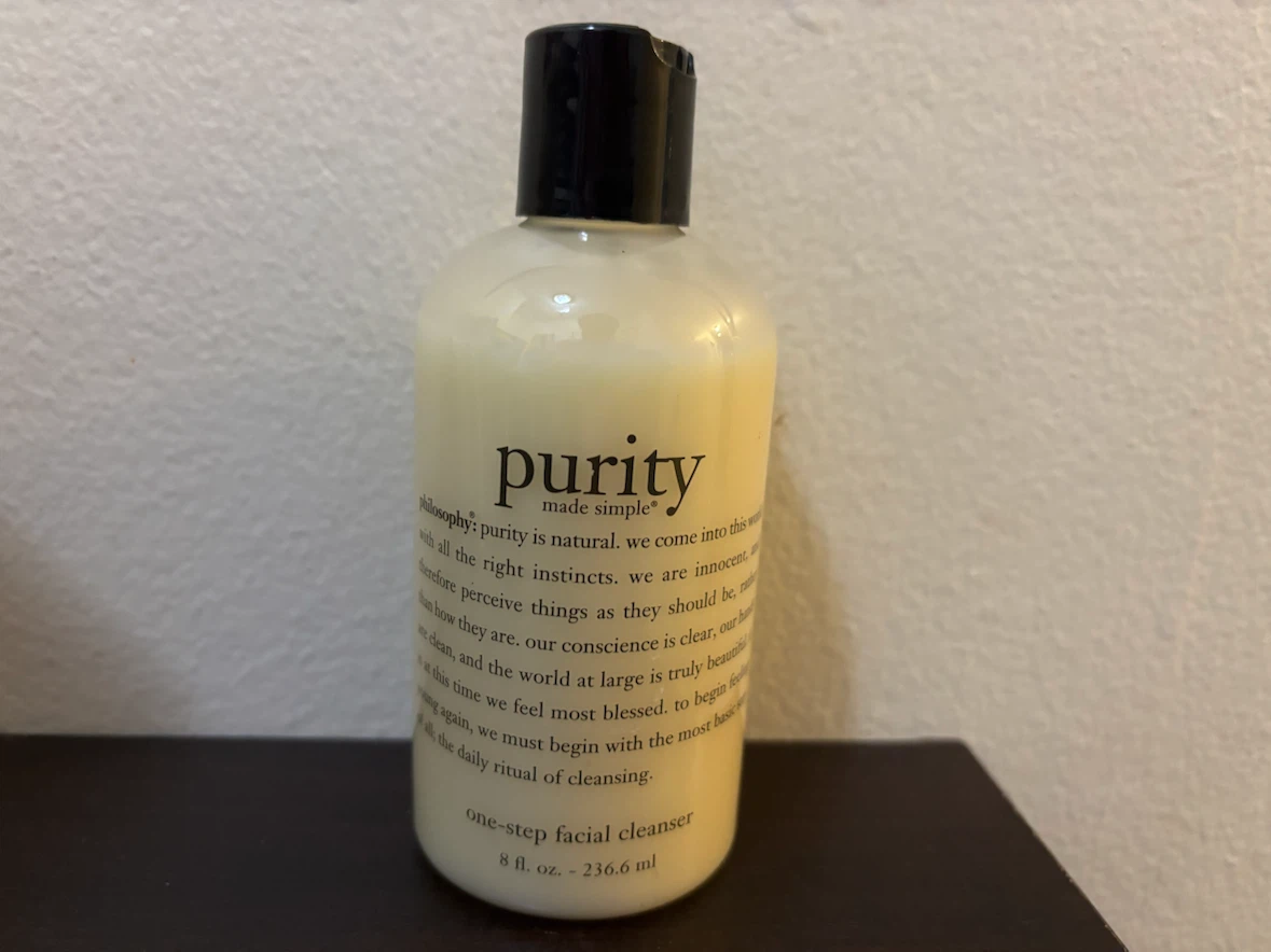 NEW-CLEARANCE-Philosophy Purity Made Simple Facial Cleanser 8oz