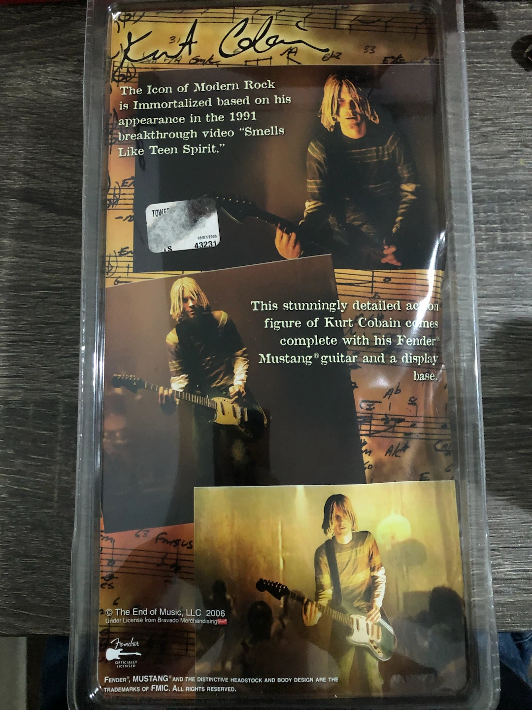 Kurt Cobain Figure Toy - photo 2