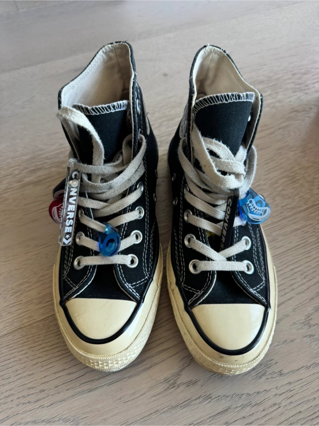 Converse Chuck 70 High Tops - Black - Size 3.5 Mens/5.5 Womens