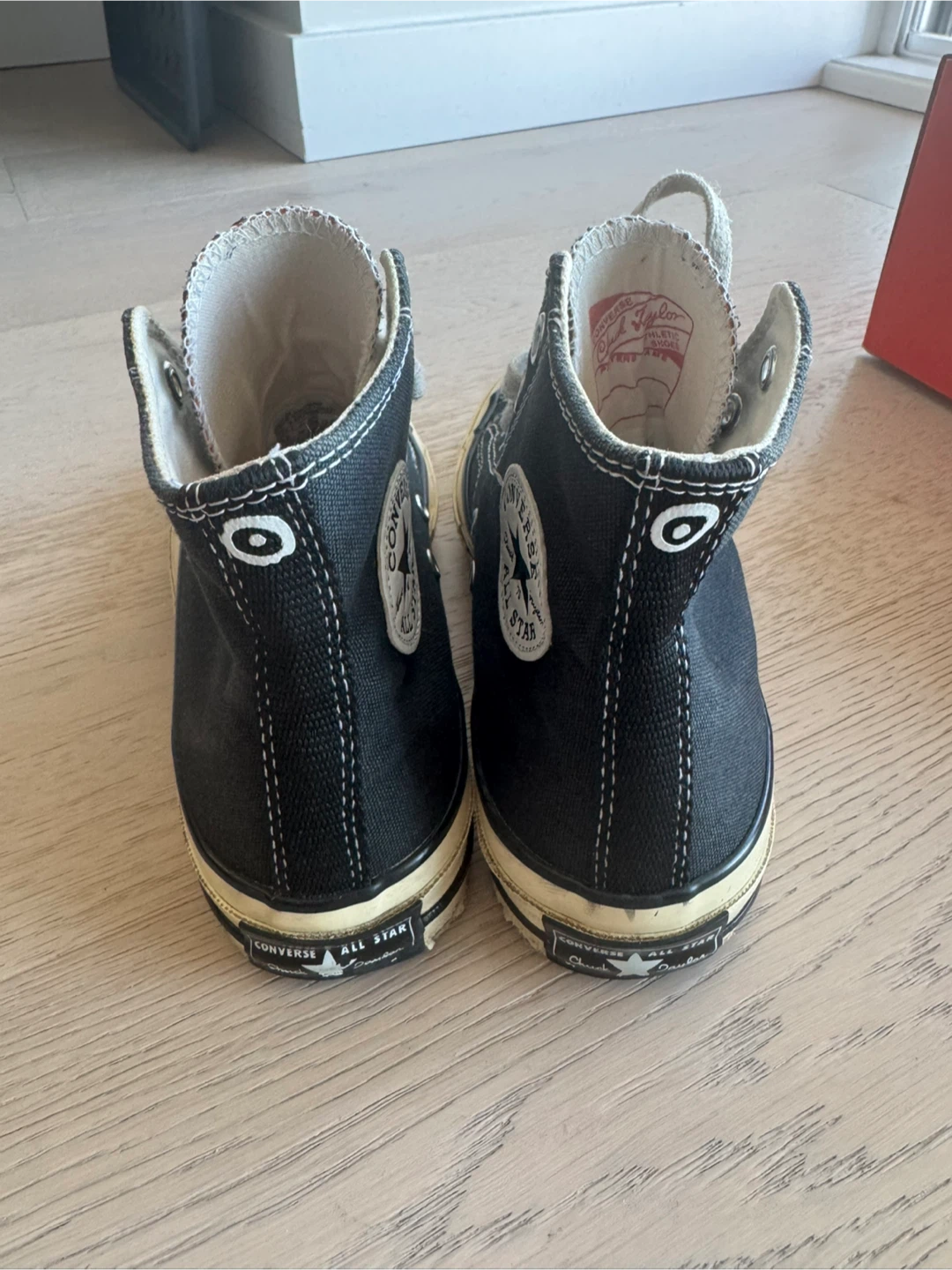 Converse Chuck 70 High Tops - Black - Size 3.5 Mens/5.5 Womens - photo 2