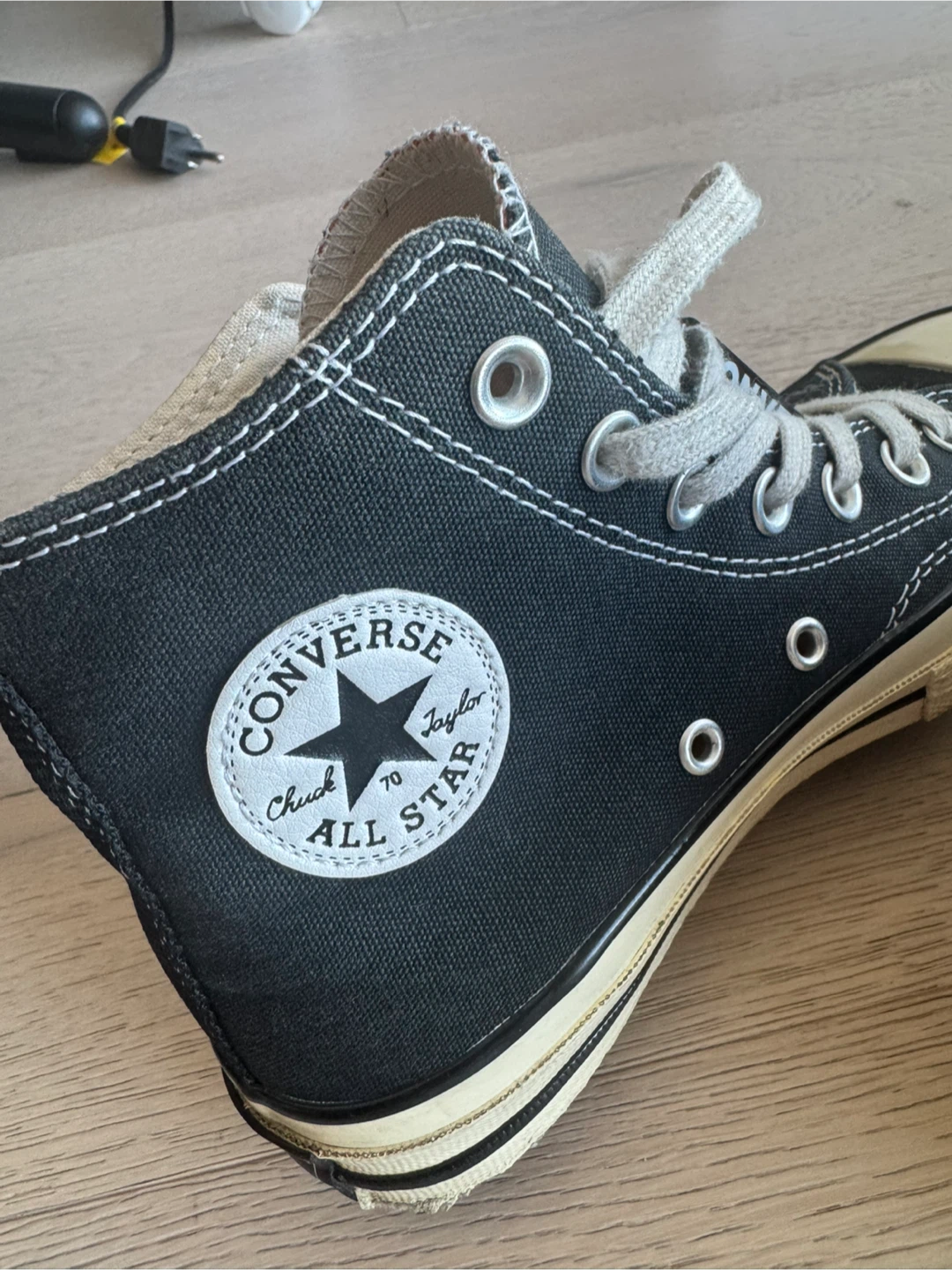 Converse Chuck 70 High Tops - Black - Size 3.5 Mens/5.5 Womens - photo 3