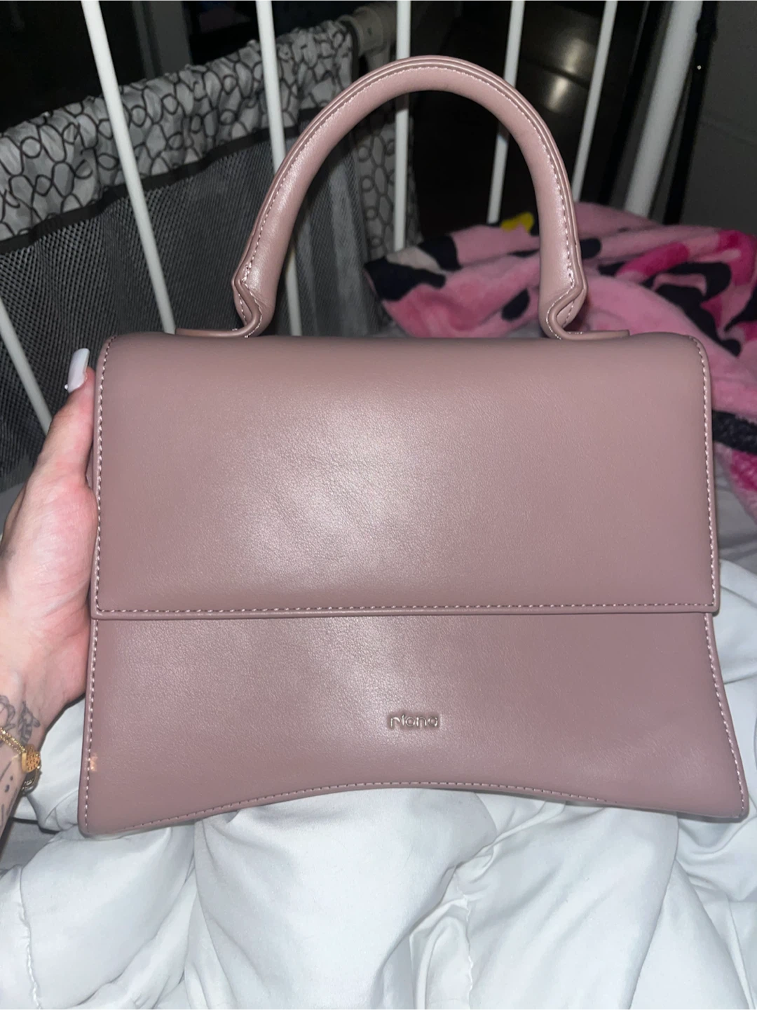 Riona Mauve Handbag