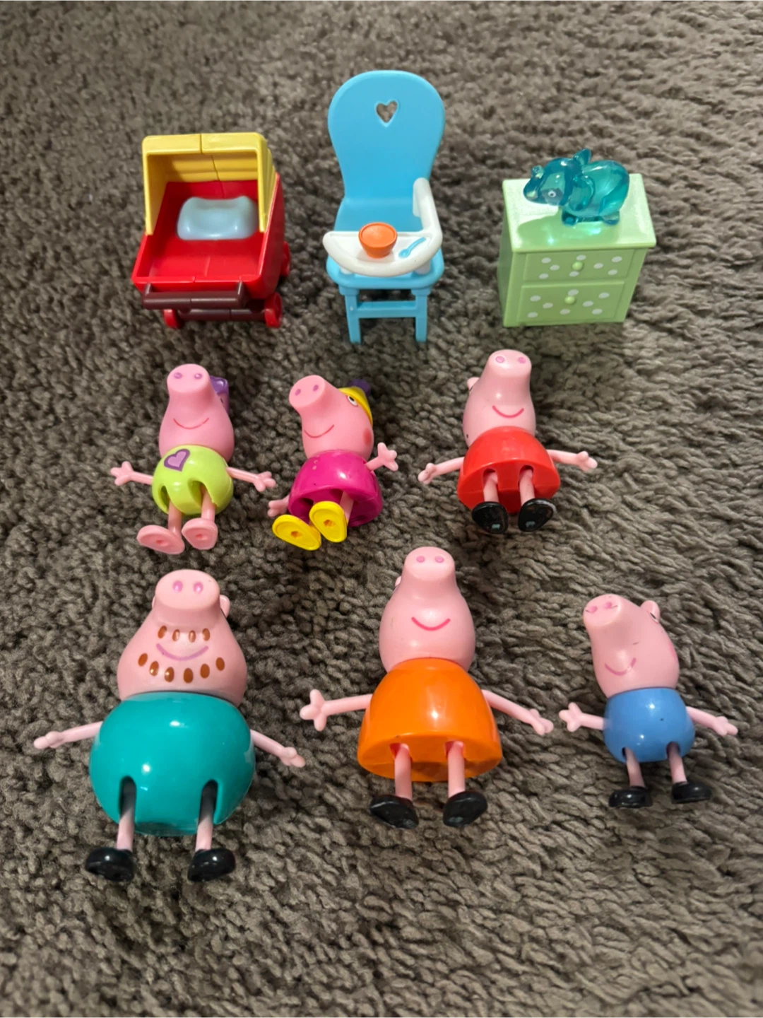 Large Collection of Miniature Toy Figures and Furniture - photo 4