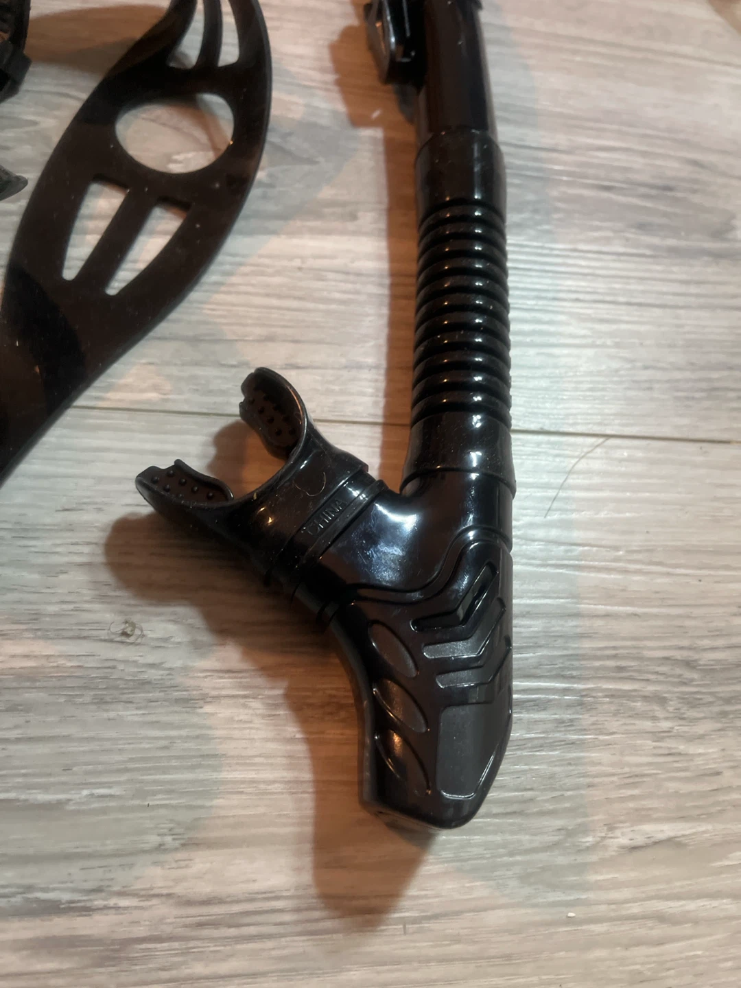 Black Snorkel and Mask Set - photo 3