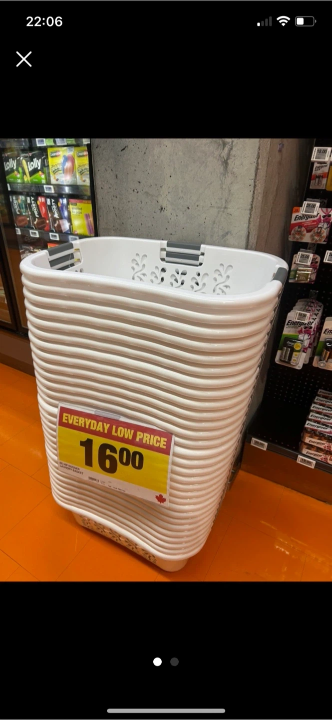 file holder and Laundry Basket bundle