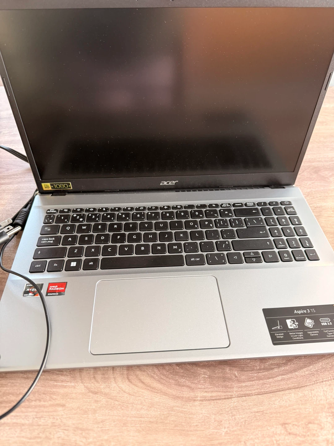 Acer Aspire 3 15 inch laptop