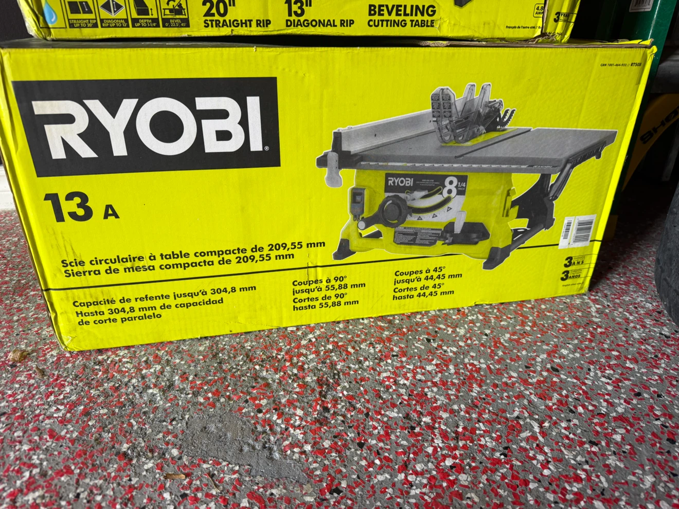 Ryobi 8 1/4 inch Compact Table Saw