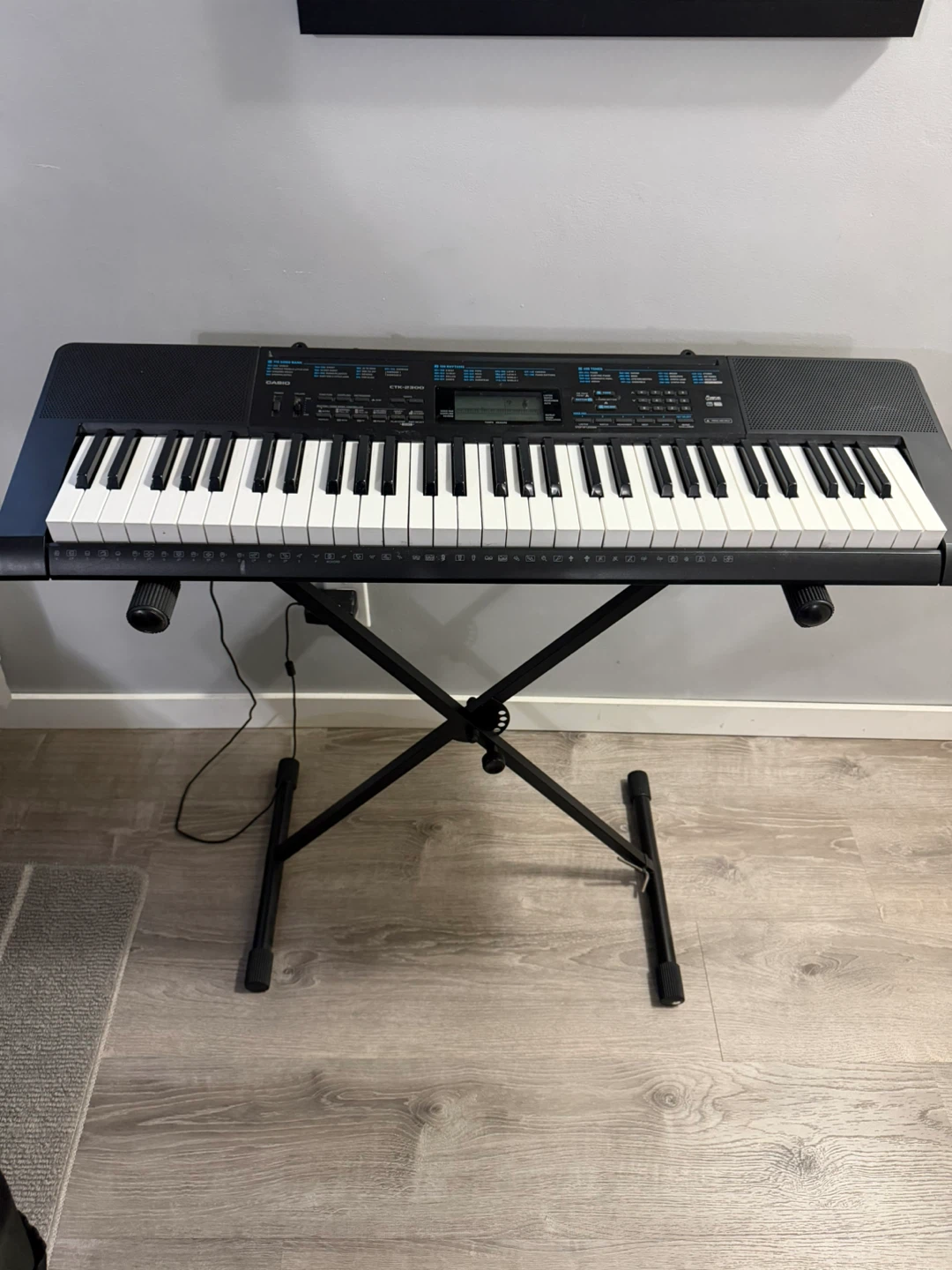 Casio CTK-2300 Keyboard with Stand