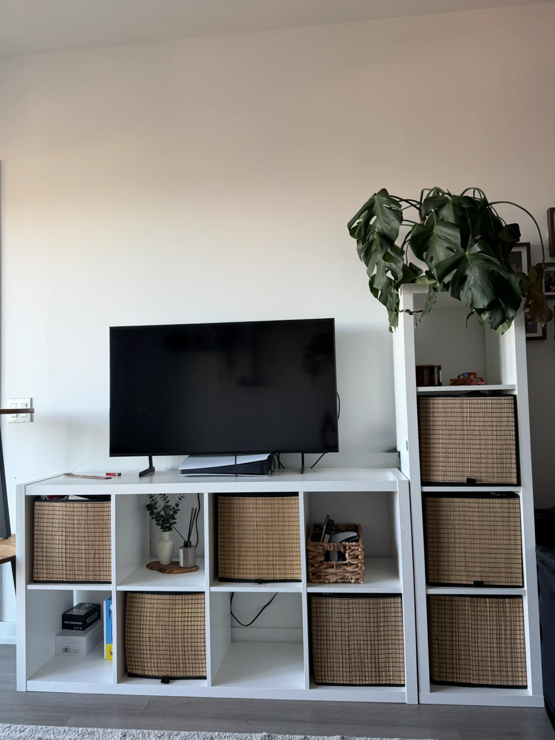 IKEA Kallax Shelving Unit White
