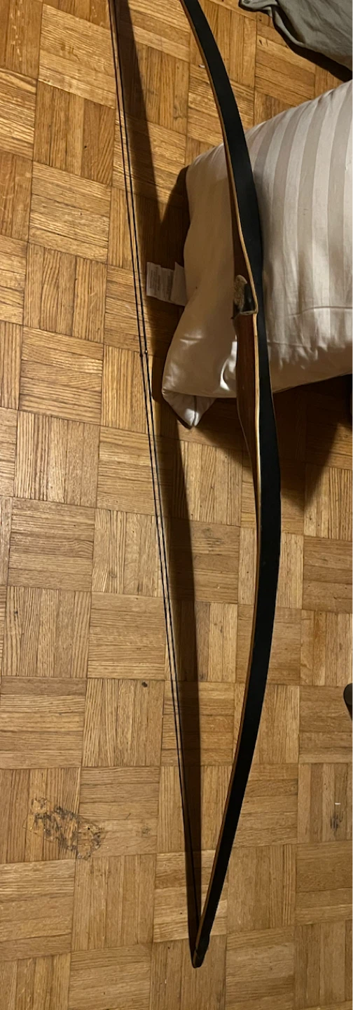 Traditional handmade European Long Bow LH - photo 2