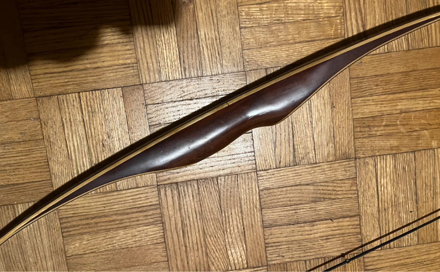 Traditional handmade European Long Bow LH - photo 3