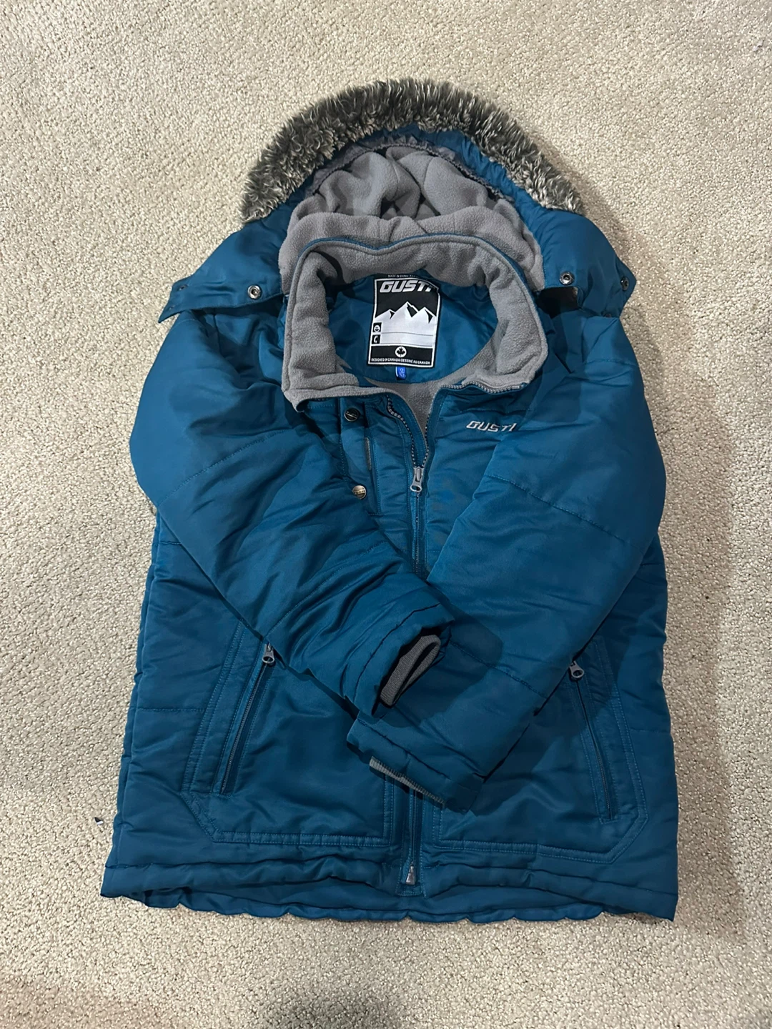 Gusti Blue Winter Jacket for Boys