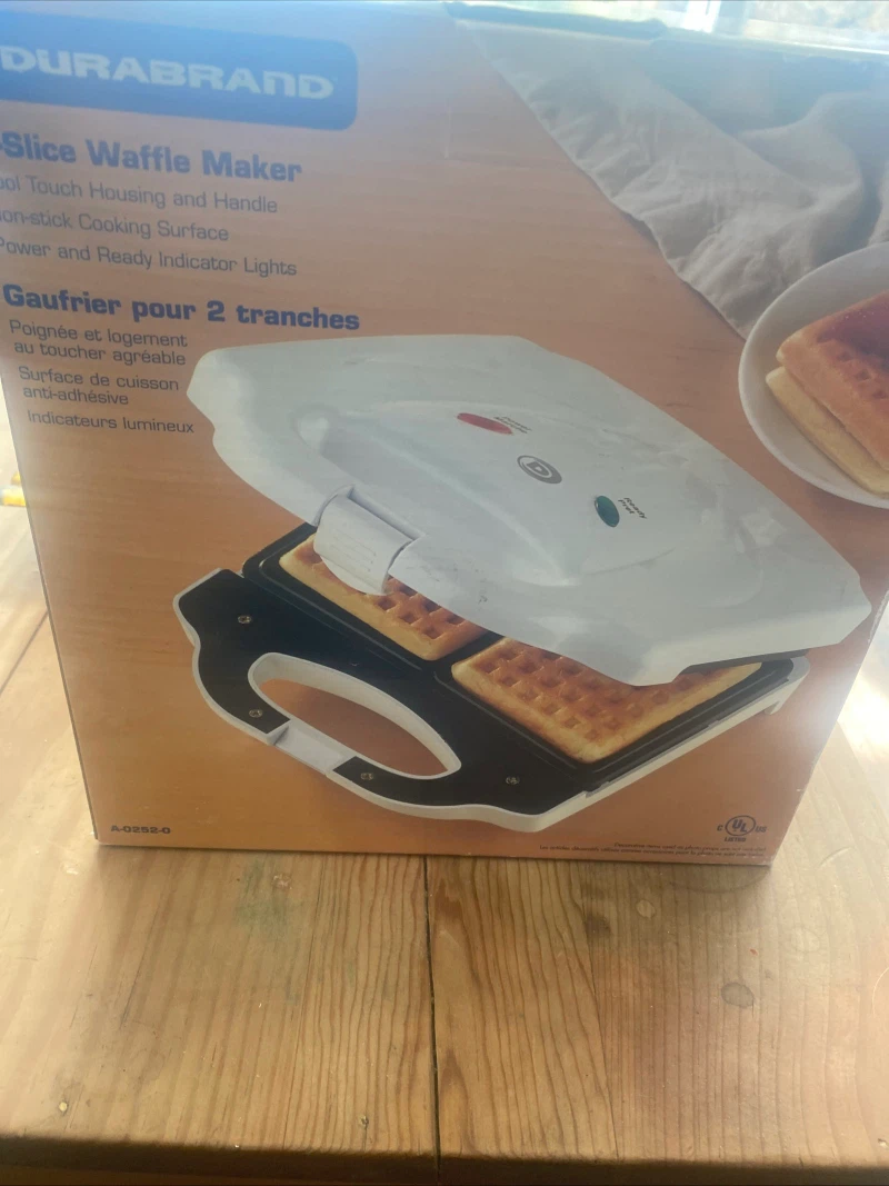 Durabrand 2-Slice Waffle Maker