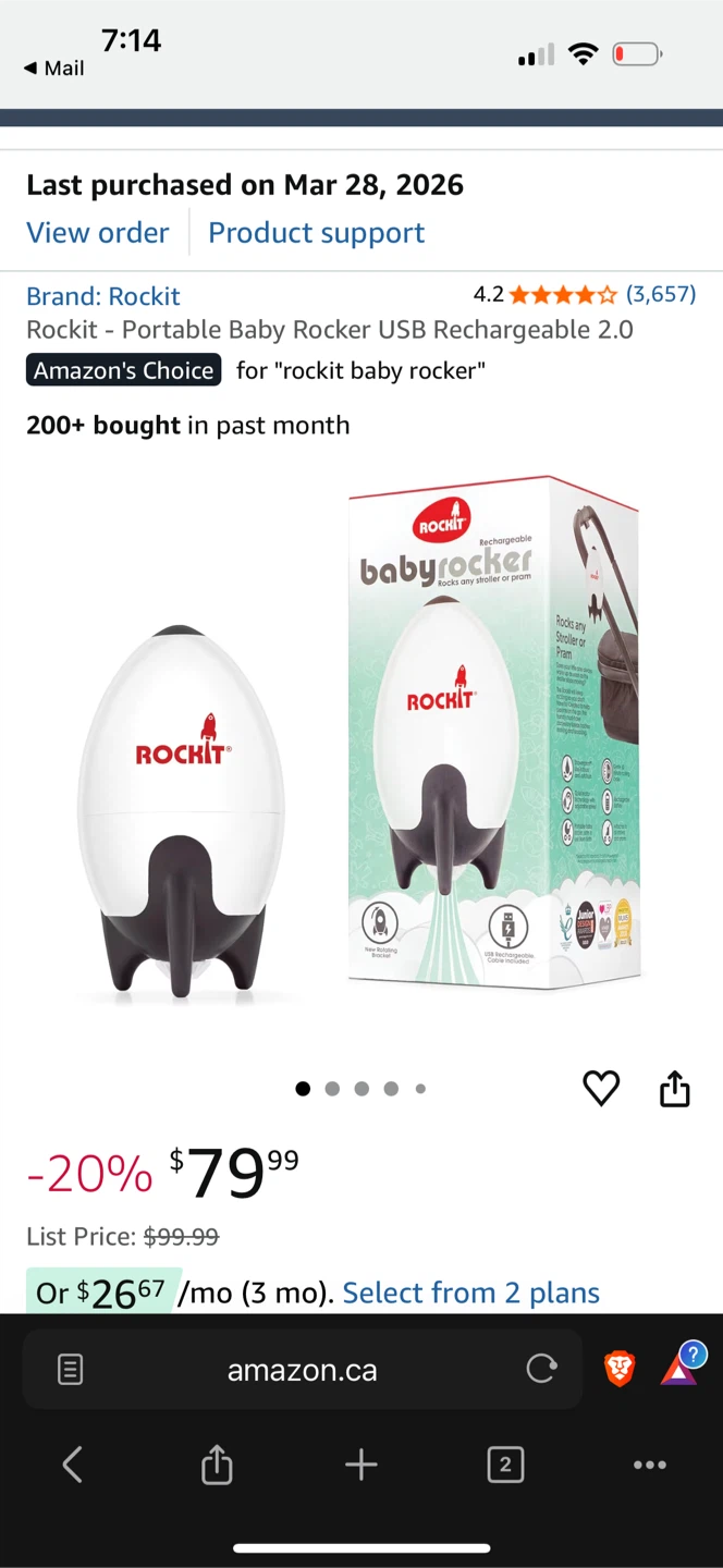 Rockit Baby Rocker - photo 3