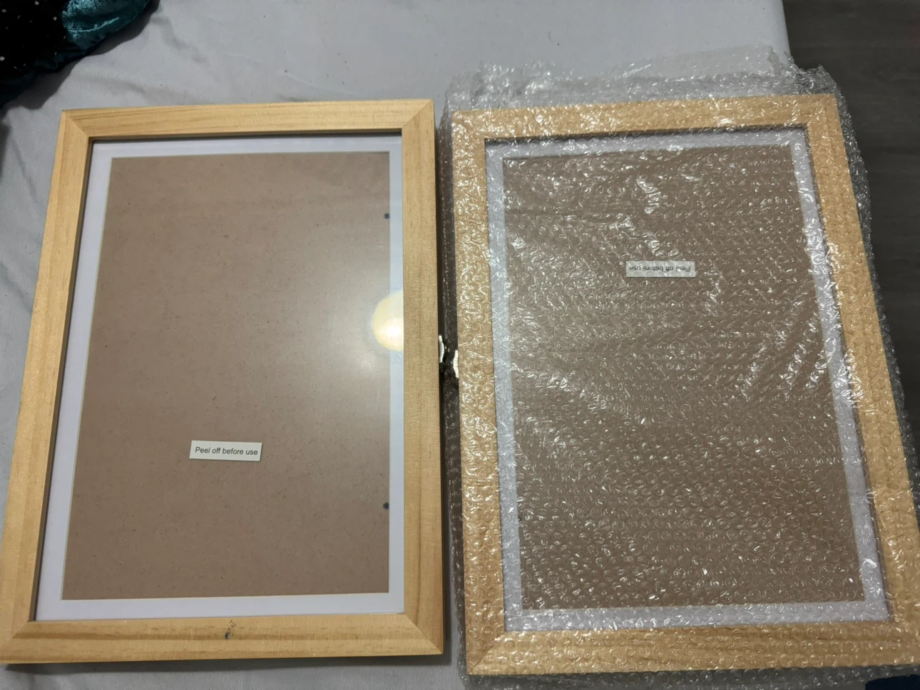 New- Navaris Wooden Frames Set of 2, A4 Size