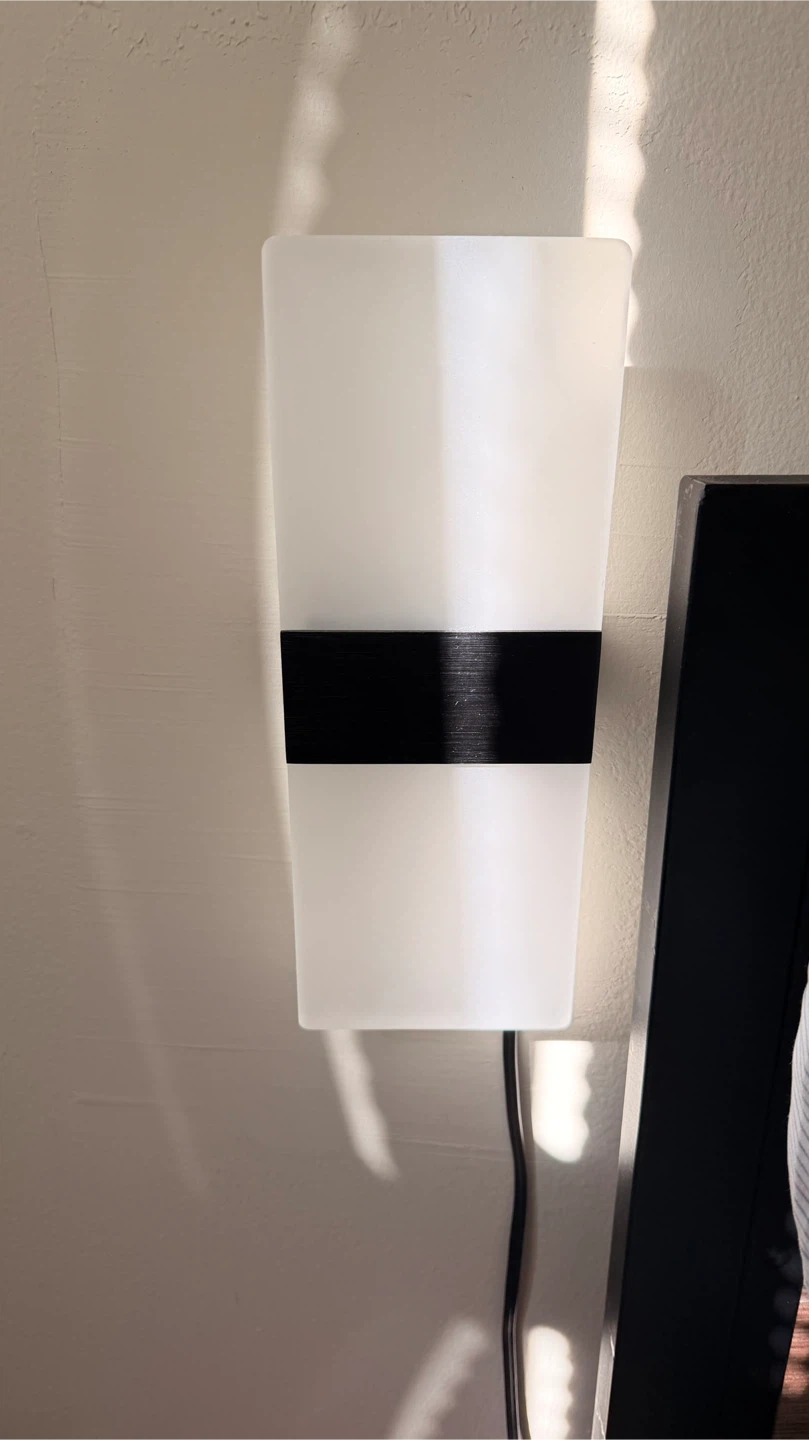 Modern Frosted Glass Wall Sconce