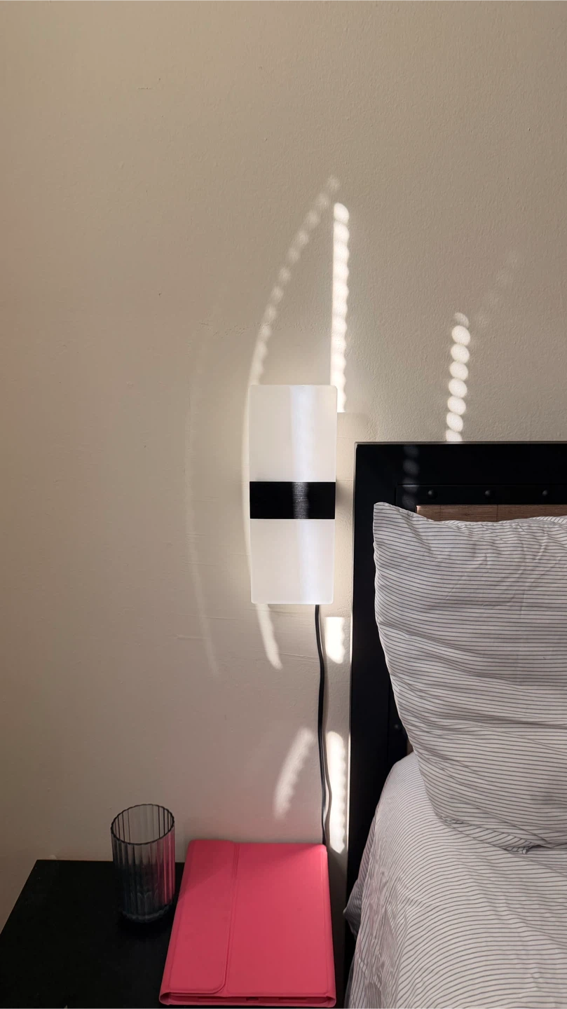 Modern Frosted Glass Wall Sconce - photo 2