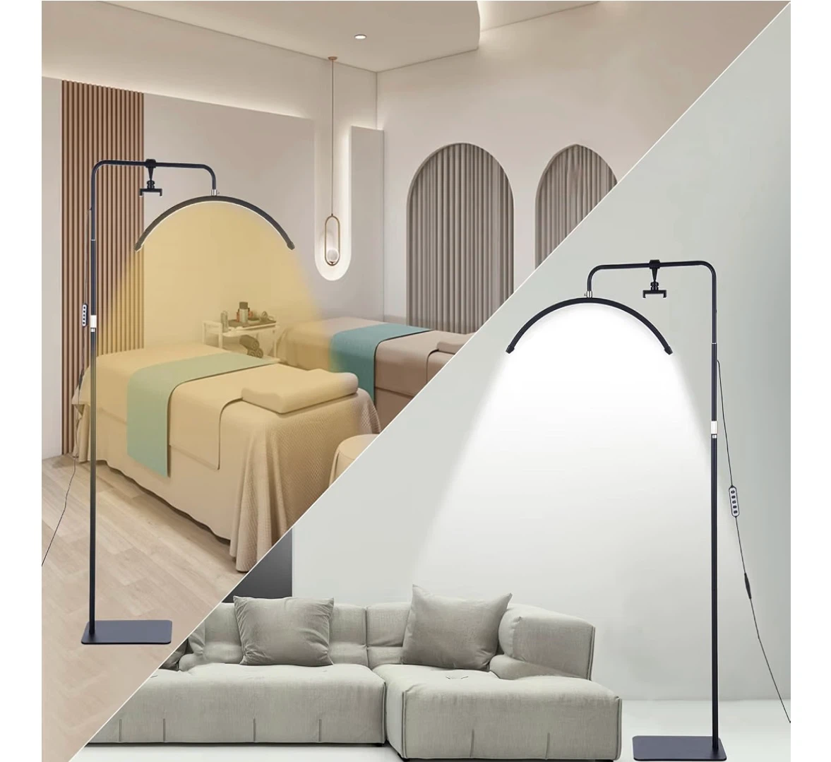 LED Floor Lamp with Remote Control – Modern Design - photo 2