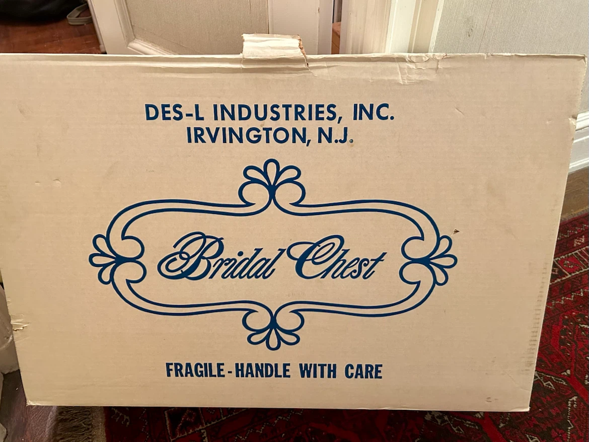 Bridal Gown in Preservation Chest (UWS Lobby Pickup)