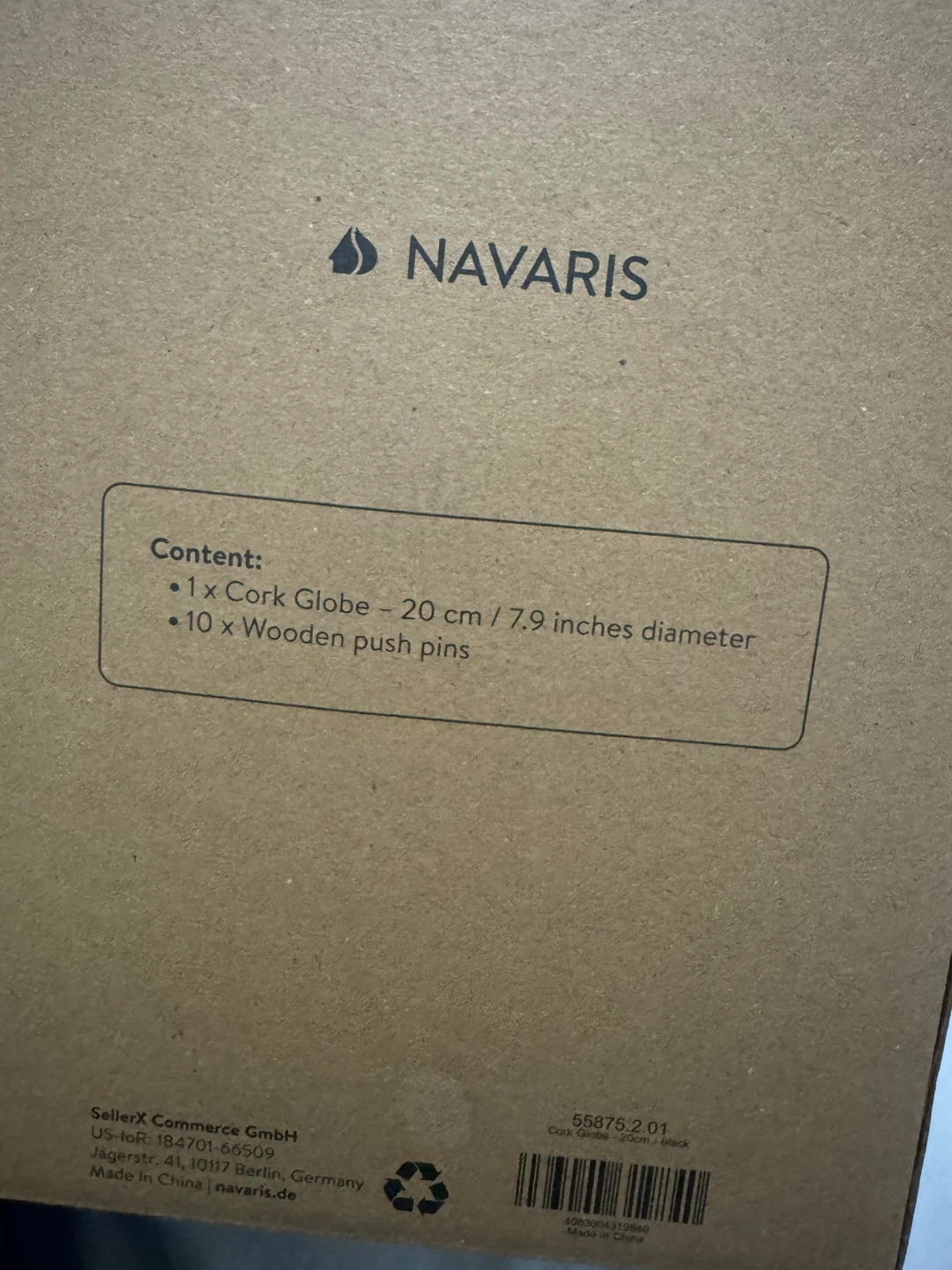 Brand new Cork Globe - photo 3