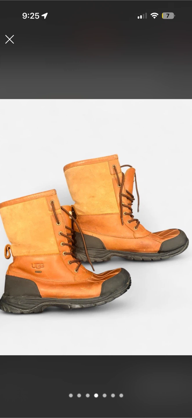 UGG Leather and Suede Winter Boots - photo 4
