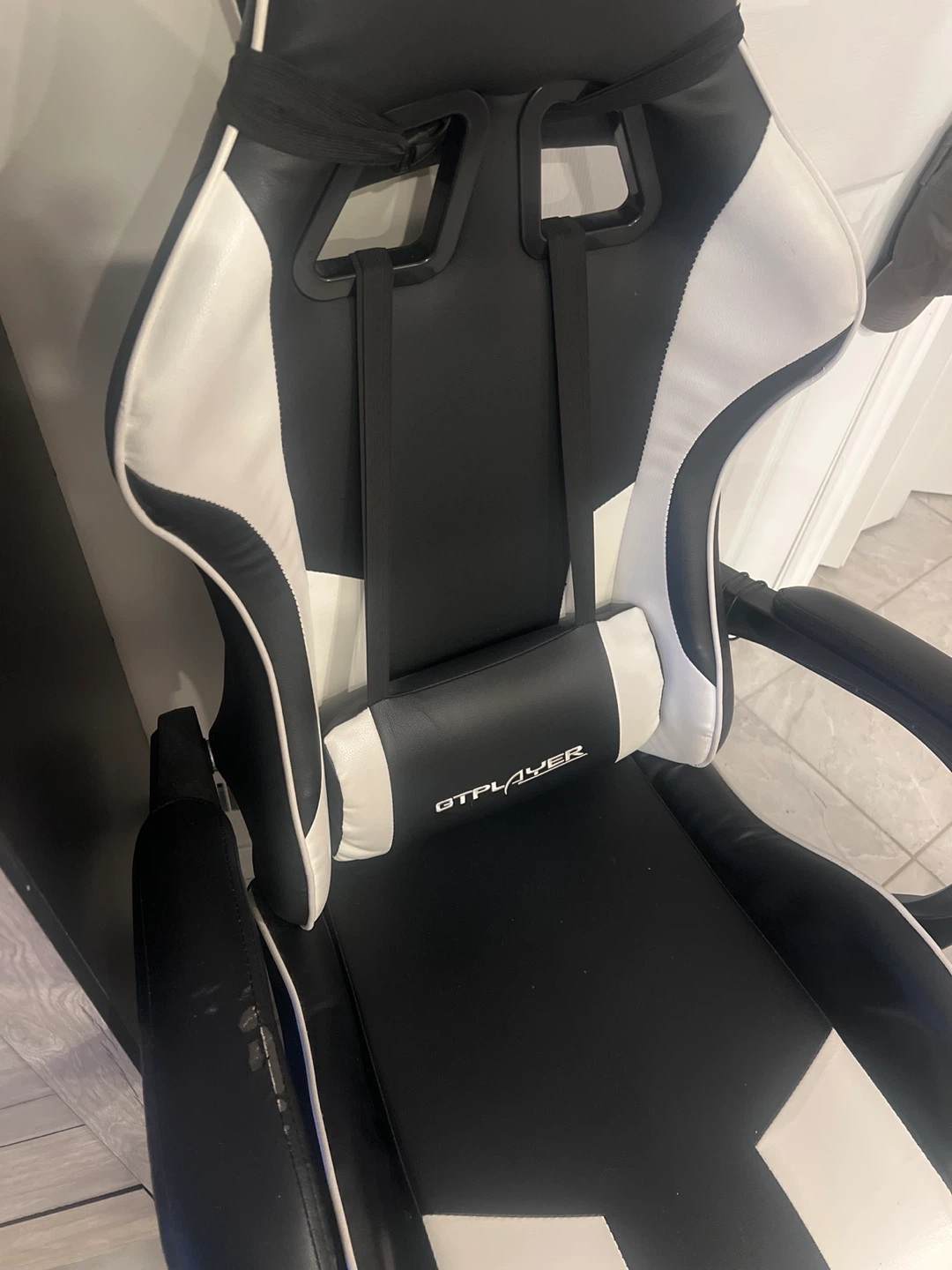 GTPLAYER Gaming Chair - Black and White - photo 3