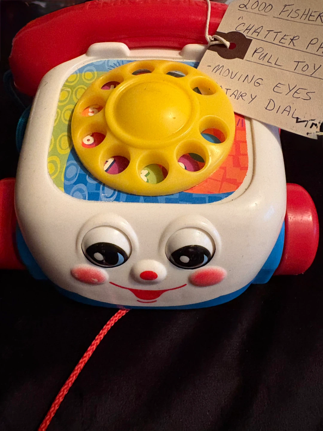 Fisher-Price Chatter Telephone Pull Toy - photo 2
