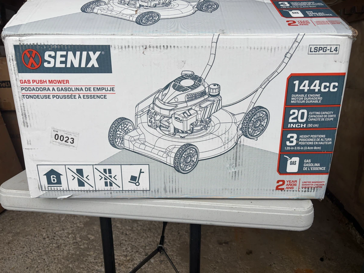 SENIX 144cc 20-inch Gas Push Mower