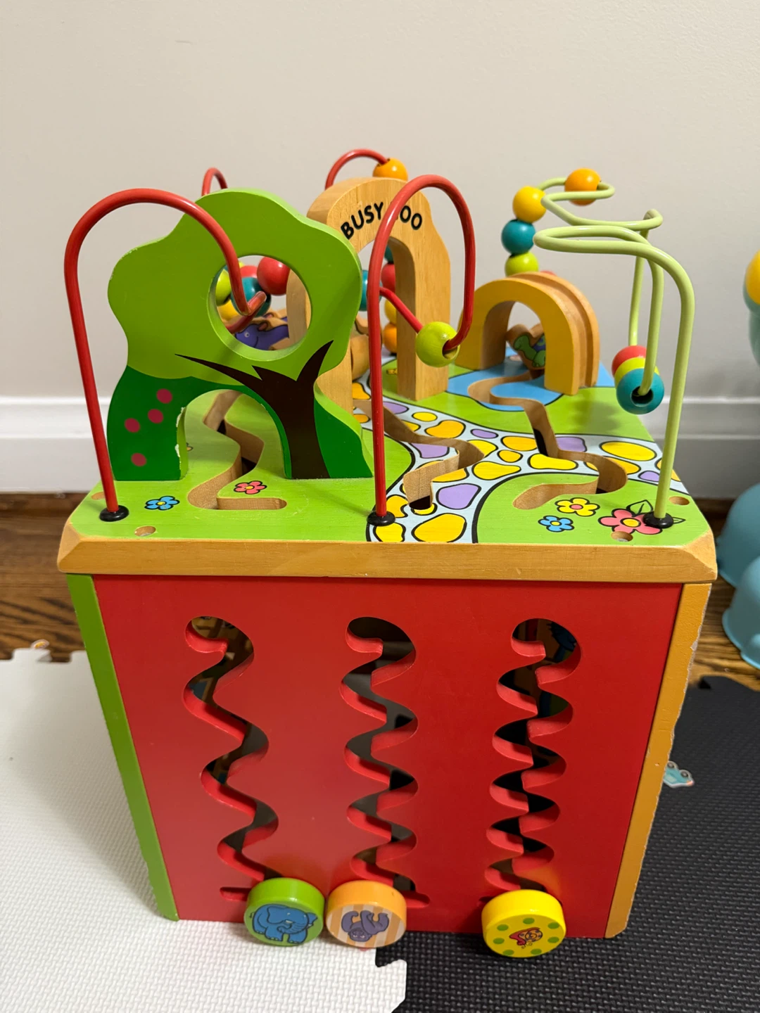 Parents Busy Zoo Activity Cube