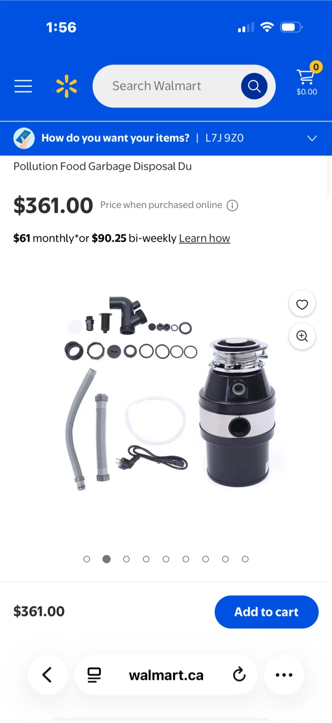 Brand new under sink Food Waste Disposer
