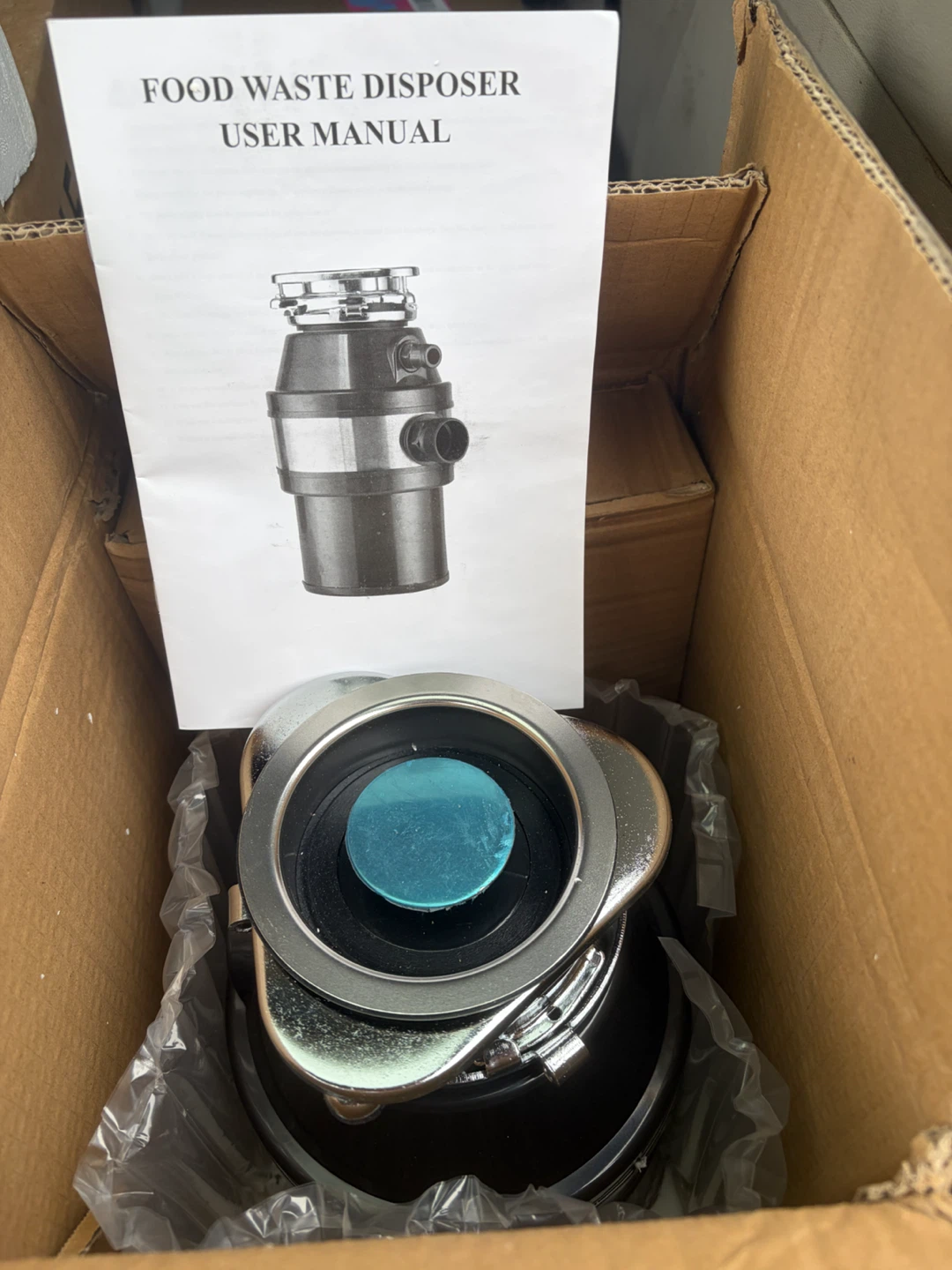 Brand new under sink Food Waste Disposer - photo 3