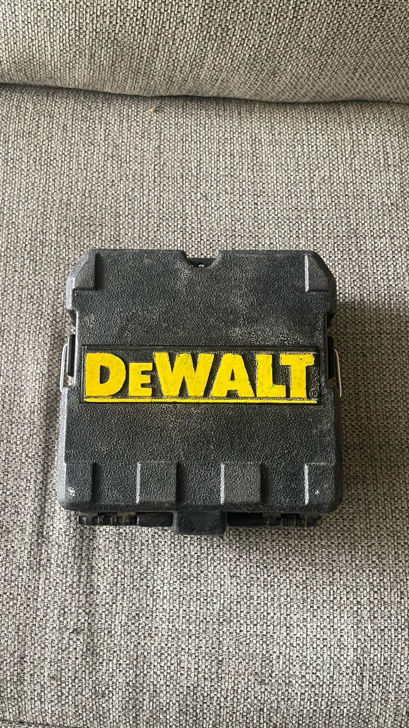 DeWalt Cross Line Laser level.