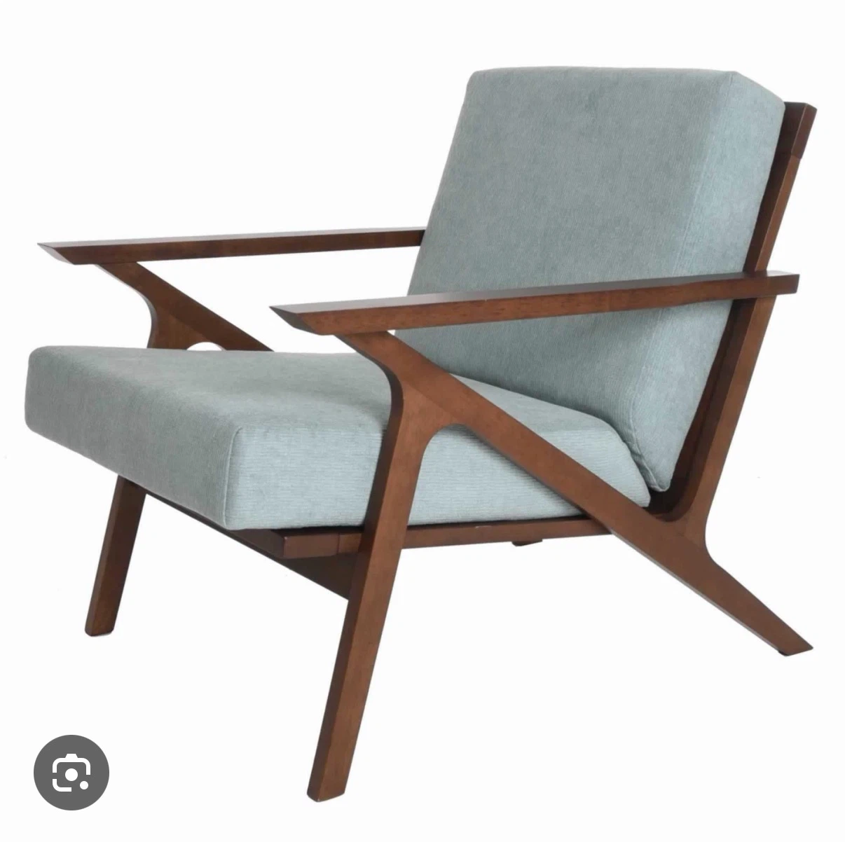 New. Zenvida Mid-Century Accent Chair