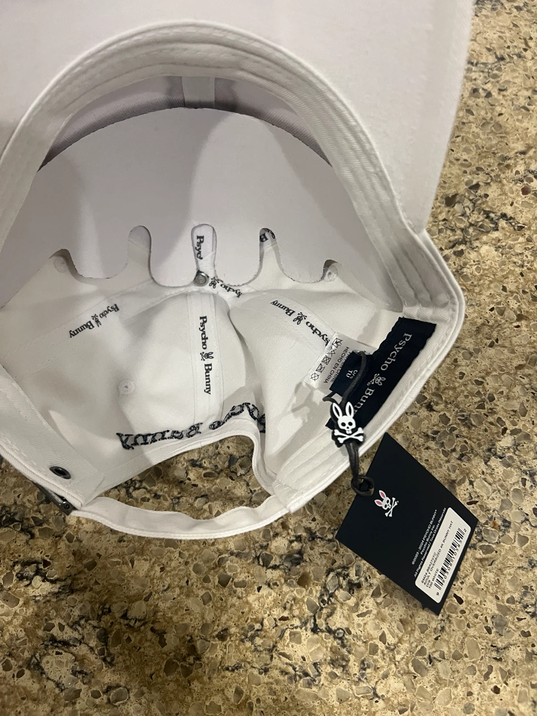 New Psycho Bunny Adult Bunny Hat - White - photo 2
