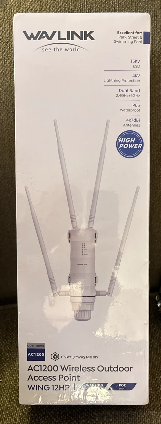 Wavlink AC1200 Wireless Outdoor Access Point - photo 2