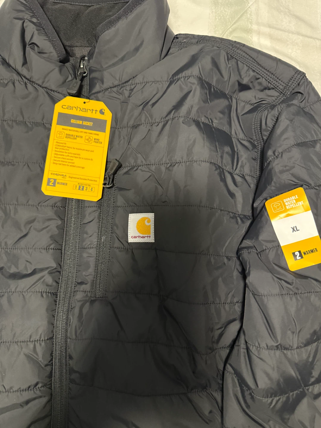 Carhartt Rain Defender Lightweight Insulated Men’s Jacket Sz XL - photo 4
