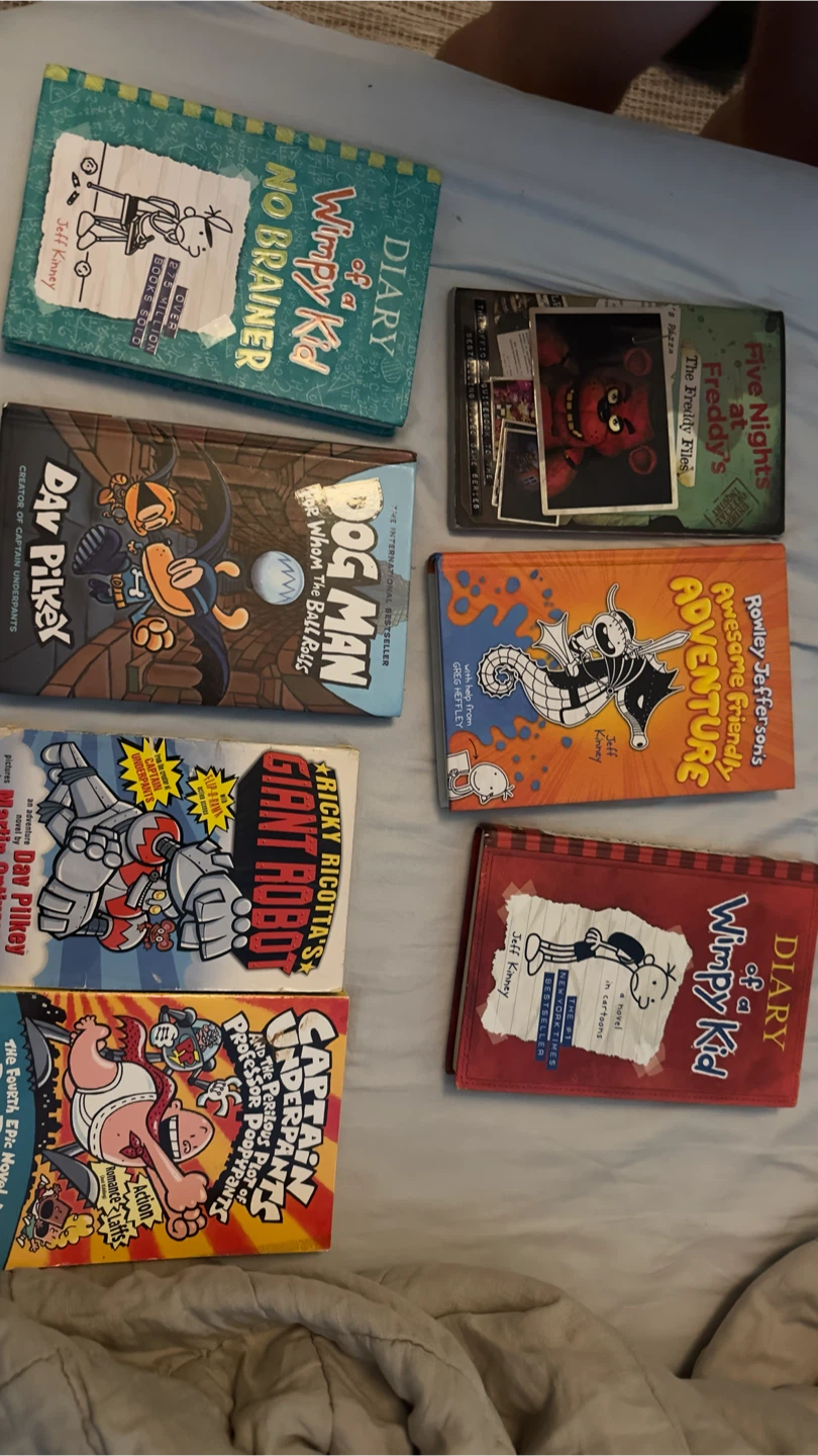 Set of 7 Children's Chapter Books