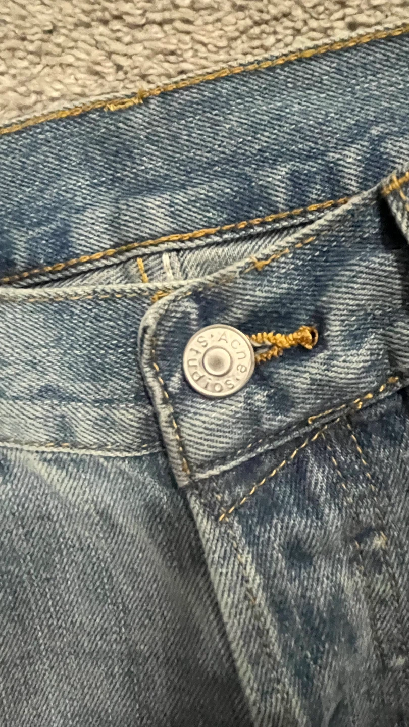 Acne Studios Paint Splatter Jeans - photo 3