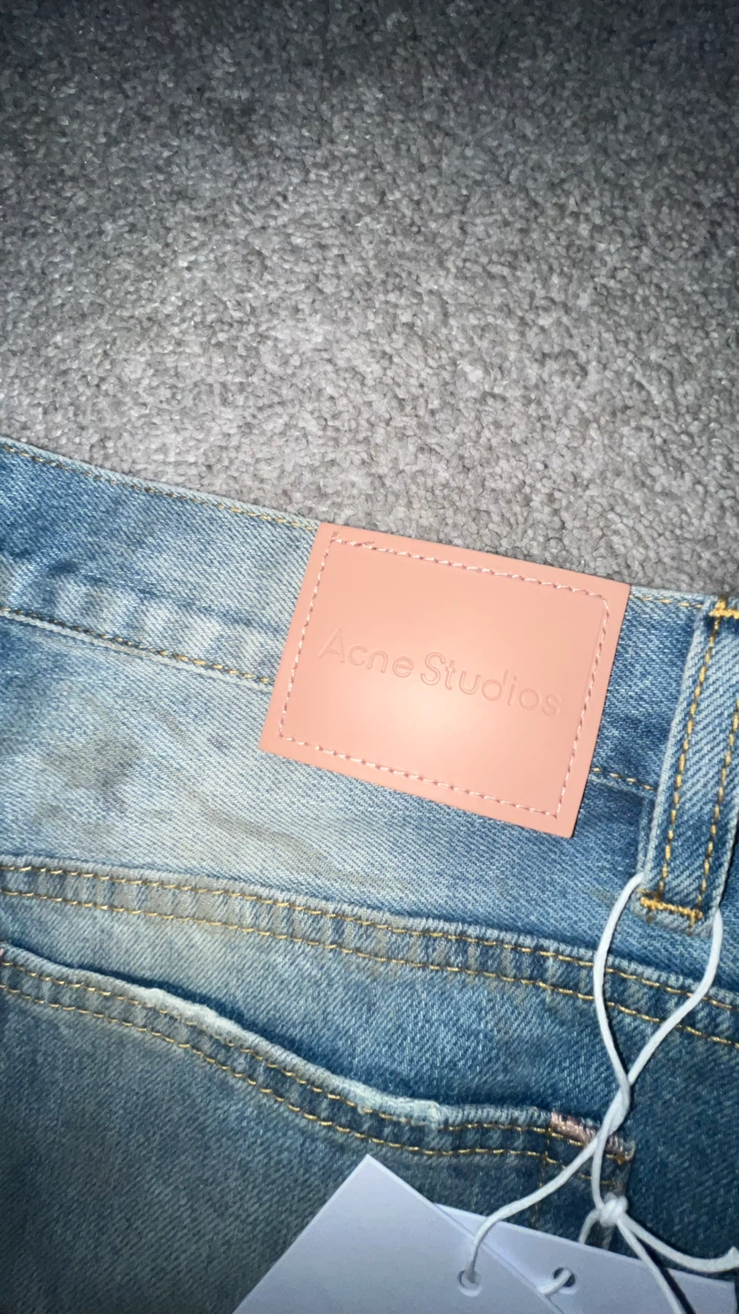 Acne Studios Paint Splatter Jeans - photo 5