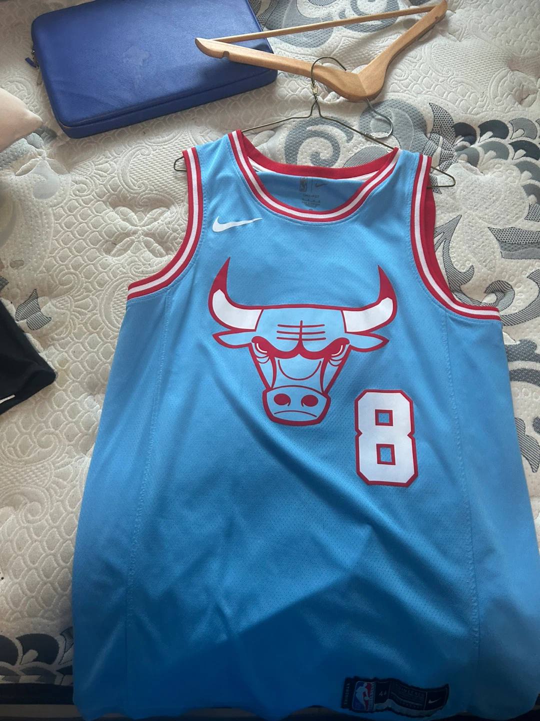 Nike Chicago Bulls Zach LaVine Jersey - Light Blue
