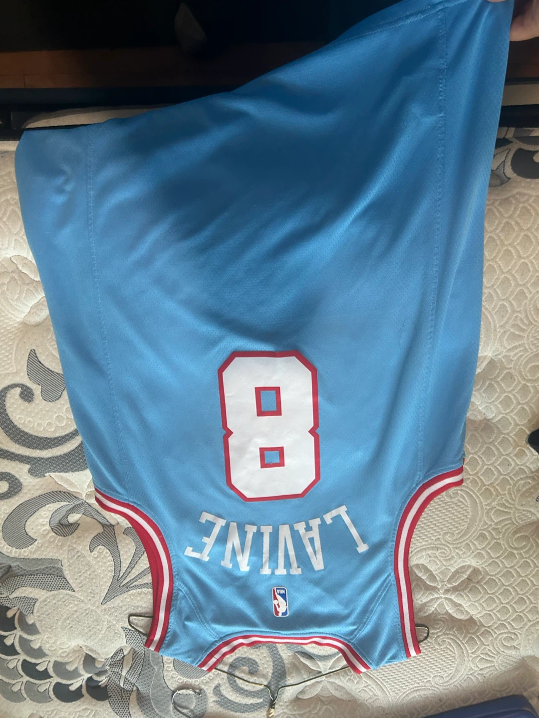 Nike Chicago Bulls Zach LaVine Jersey - Light Blue - photo 2