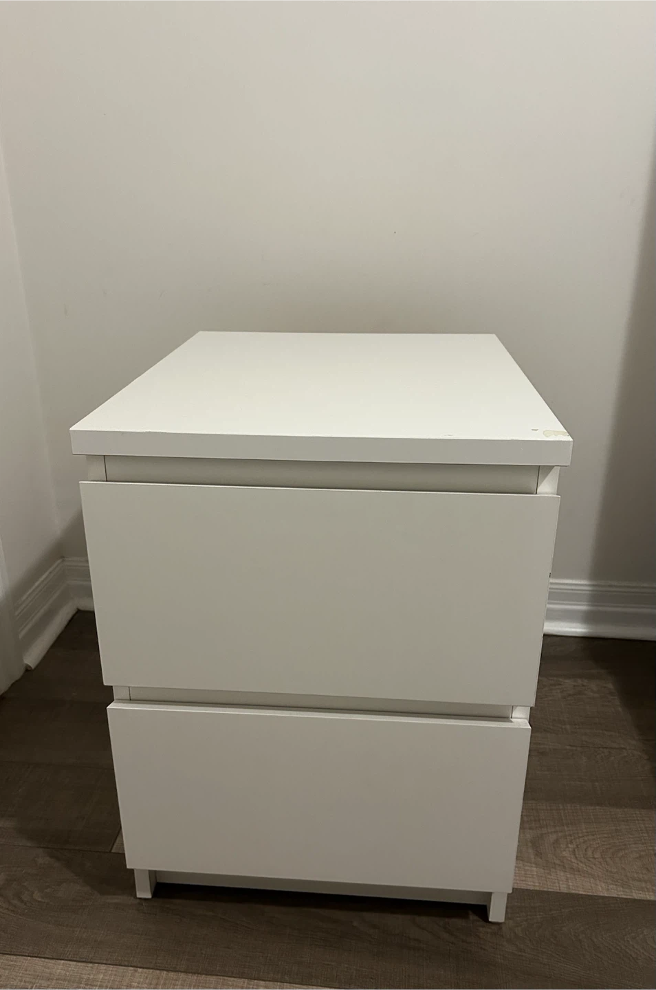 Ikea Malm 2 Drawer Nightstand - Moving Sale!