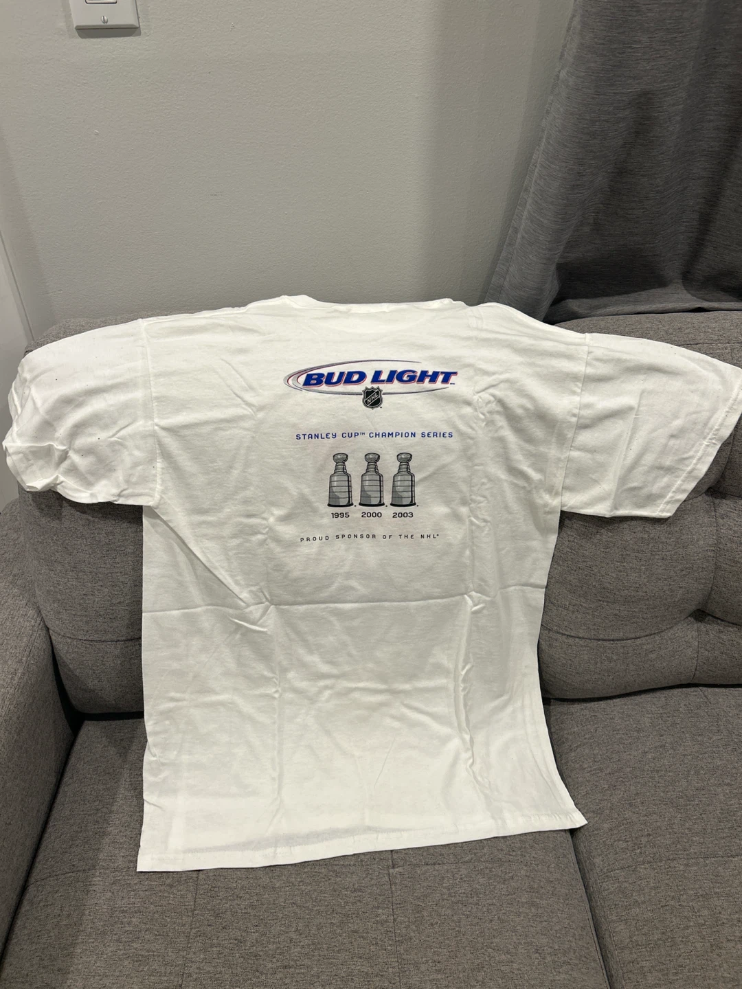 New Jersey Devils Bud Light Stanley Cup T-Shirt - photo 2