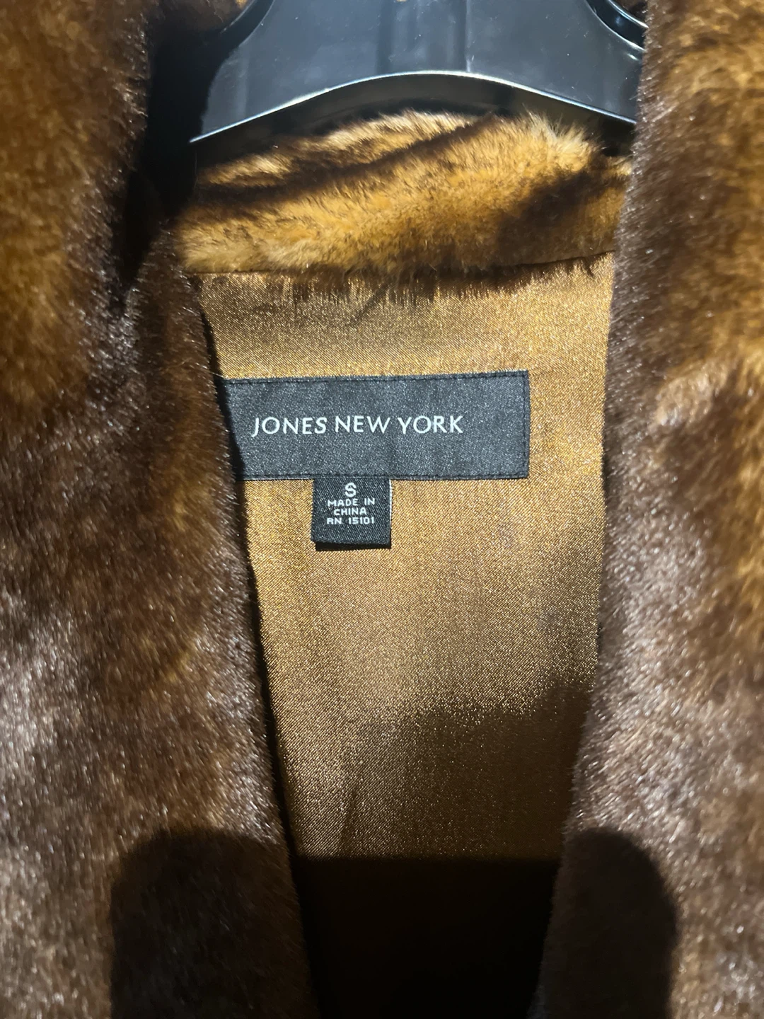 Jones New York Faux Fur Coat. Size - photo 4