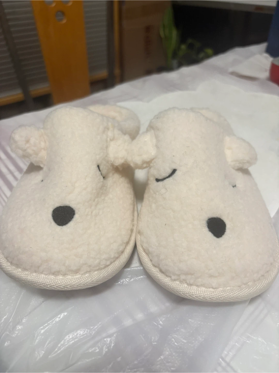 Small size Teddy Bear Slippers - photo 2