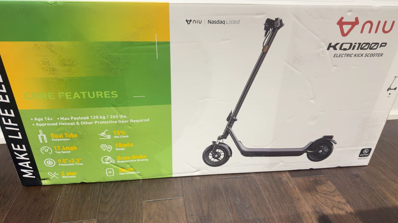 NIU KQi100P Electric Kick Scooter - photo 2